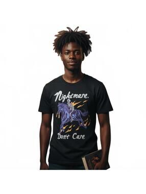 T-Shirt / Threadless 'Nightmare, Don't Care'  / Small
